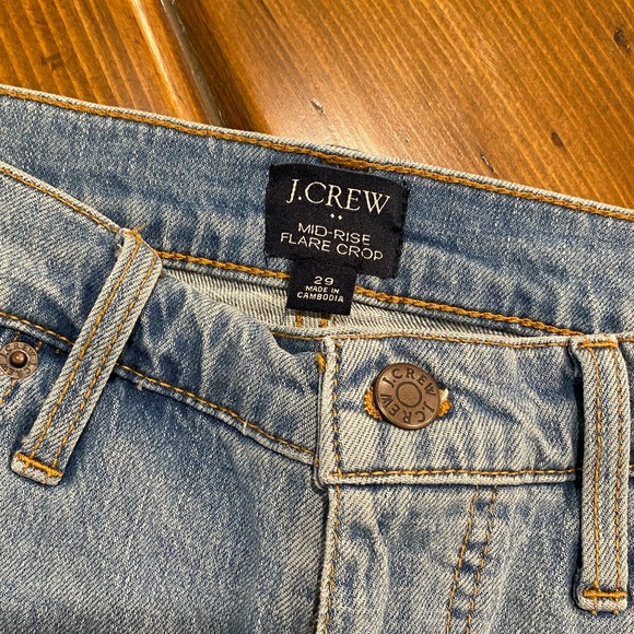 J.Crew Factory flare crop jeans - Picture 5 of 10